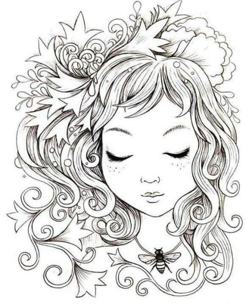 Билли Айлиш карандашом