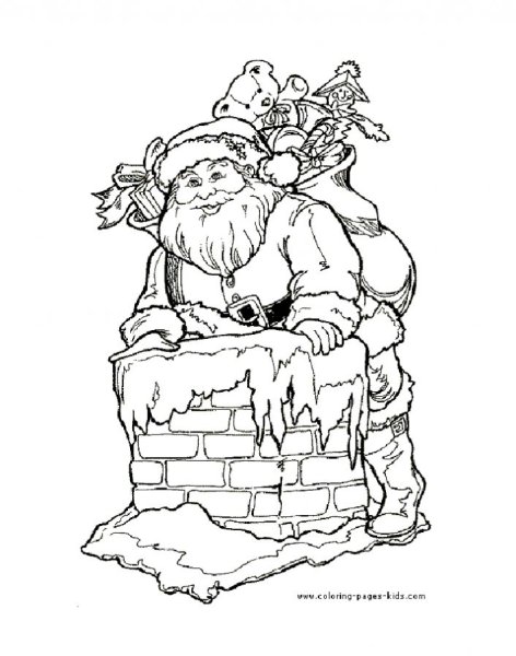 Рисование Деда Мороза