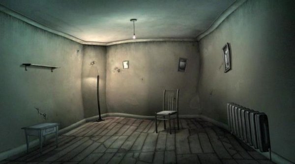 Пустая страшная комната