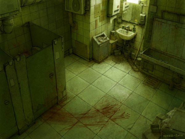 Кошмар психбольницы рисунки