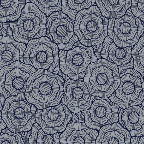 Серая ткань с рисунком