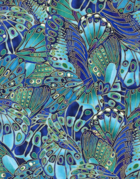 Абстракция в бирюзовых тонах