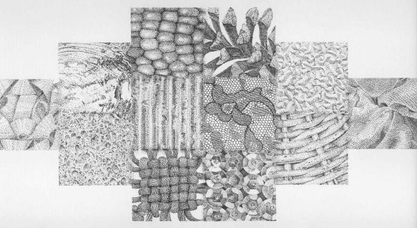 Фактура карандашом