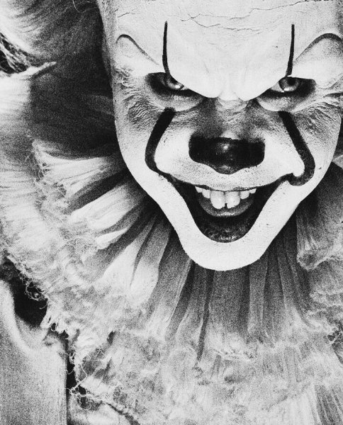 Клоун ПЕННИВАЙЗ черно белый