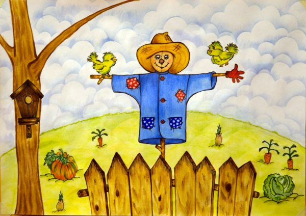 Пугало Джонатан Крейн Татуировки