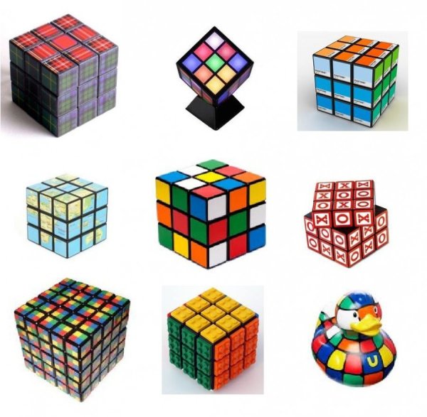 Раскраска кубик Рубика