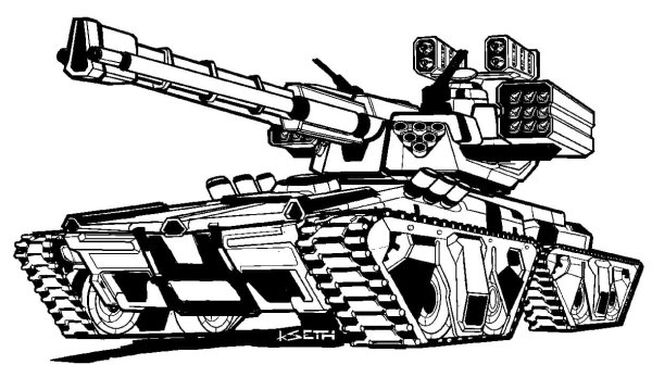 AMX ELC bis чертеж