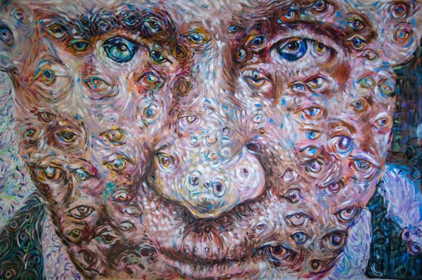 Олег Кулик картины