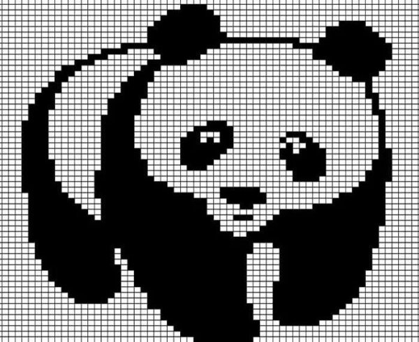 Рисунки по клеточкамслоджные