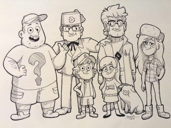 Семейка Гравити Фолз