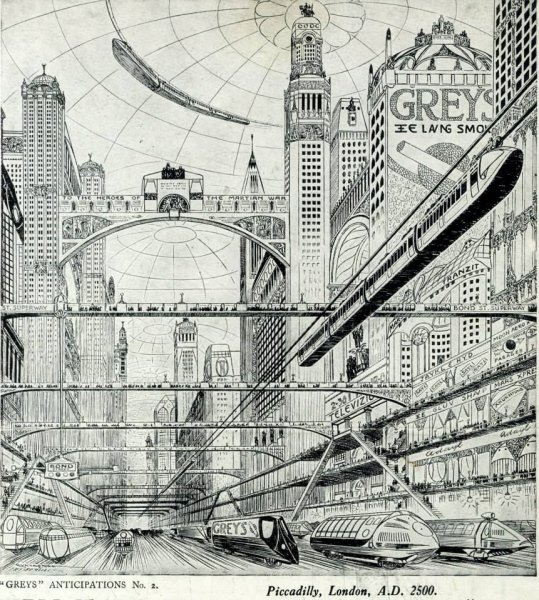 «Города будущего» (1928; арх. г. т. Крутиков)