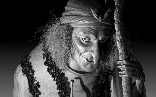 Кот бабы яги страшный