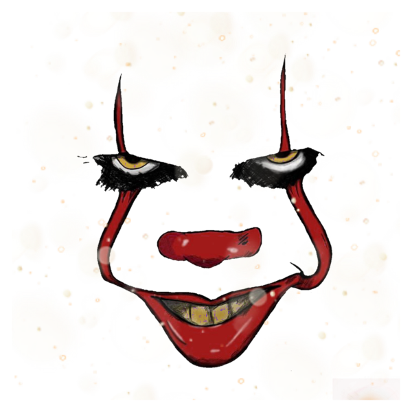 Клоун ПЕННИВАЙЗ раскраска