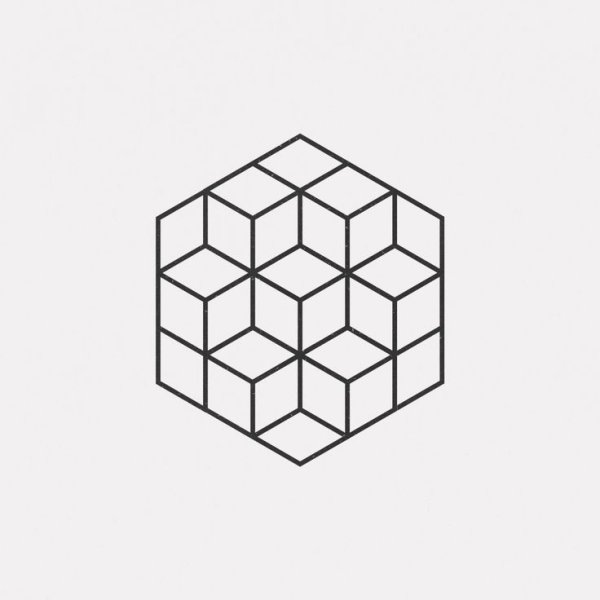 Тату геометрические Кубы