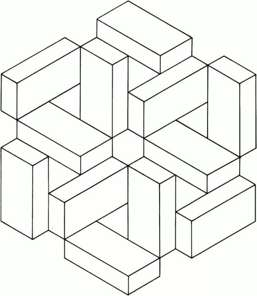 Сложные геометрические фигуры объемные