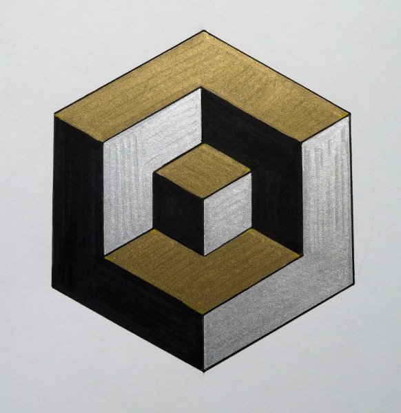 Оптические иллюзии геометрические фигуры