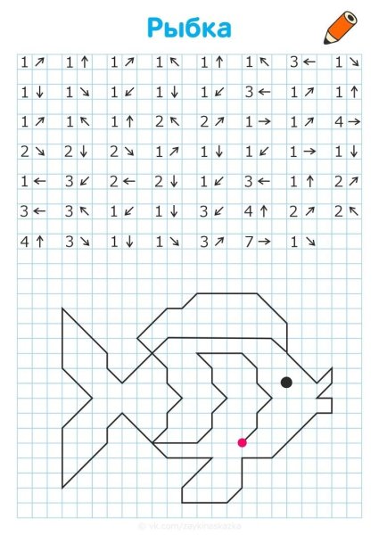 Математические диктанты для дошкольников 6-7 лет