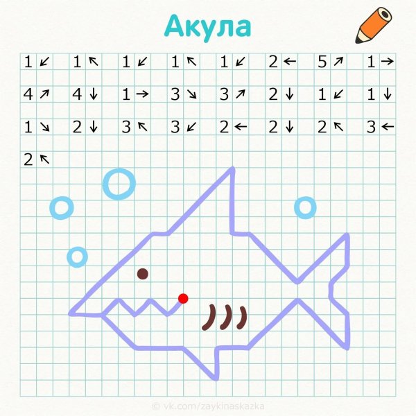 Рисование по стрелкам