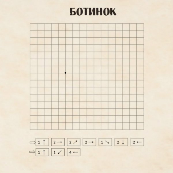 Графический диктант по стрелочкам для дошкольников