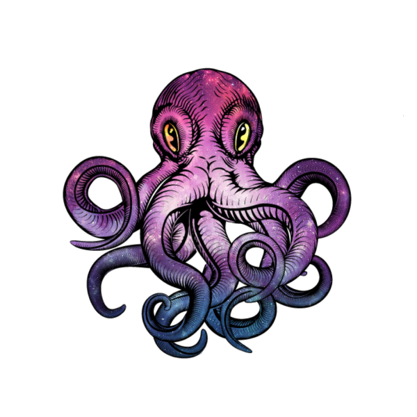 Осьминог арт