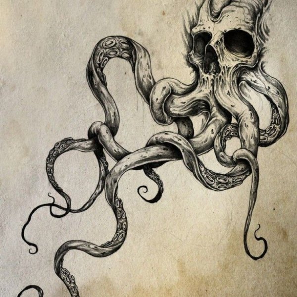 Спрут кальмар Кракен Ктулху