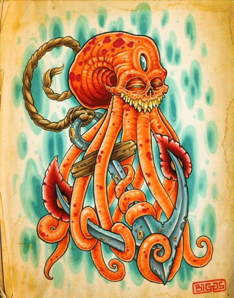 Осьминог Кракен