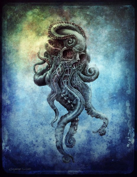 Лавкрафт Ктулху Кракен
