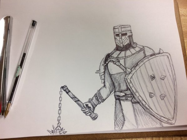 Крестоносцы раскраска