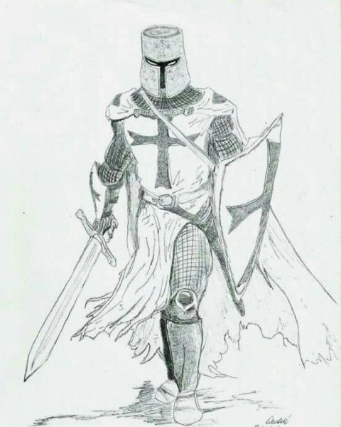 Иллюстрацию на тему "Рыцарский турнир"