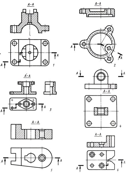 Проекционное черчение задания в автокаде