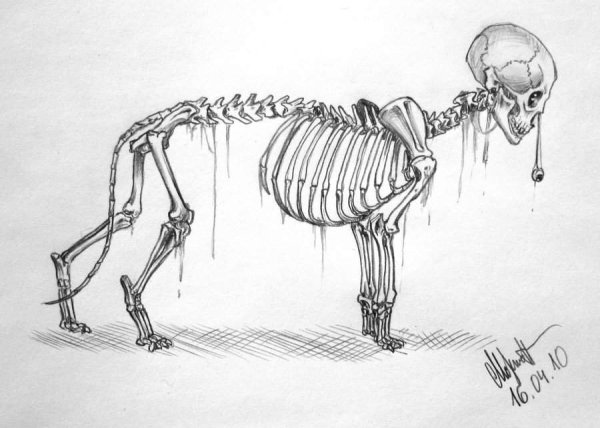 Страшные рисунки карандашом для срисовки