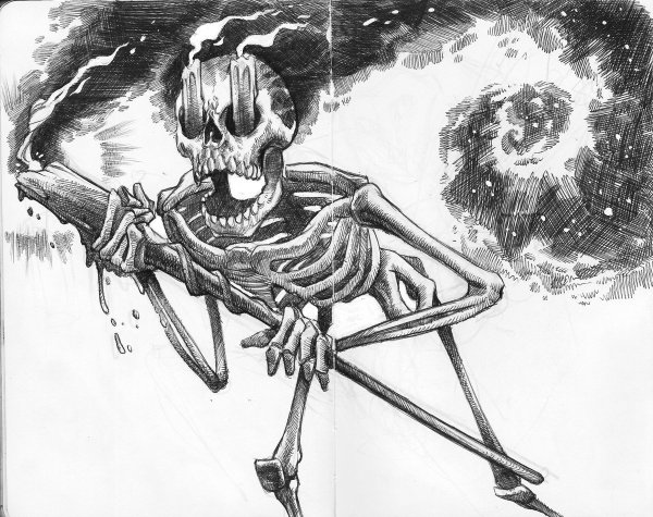 Скелет арт легкий