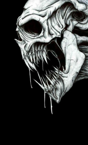 Страшные рисунки для срисовки