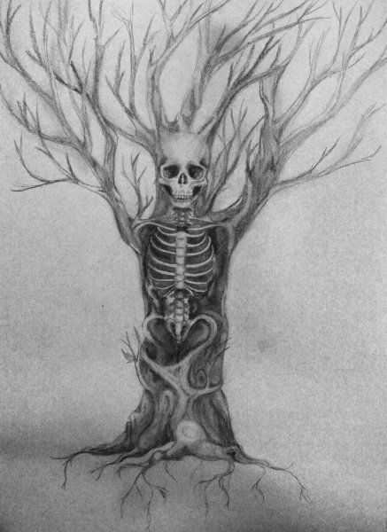 Страшные картинки для срисовки