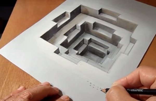 Объемные рисунки