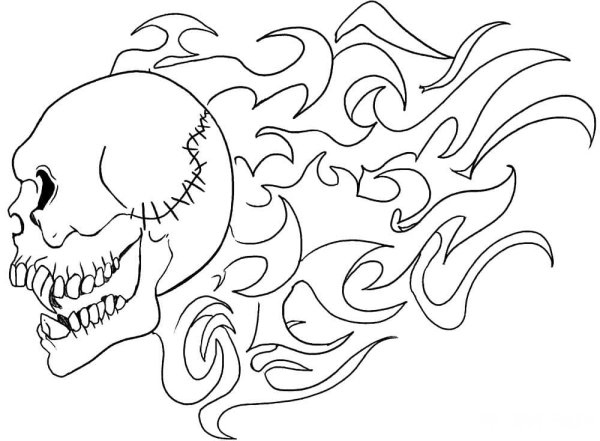 Раскраски. Страшилки