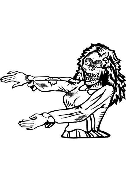 Страшные раскраски