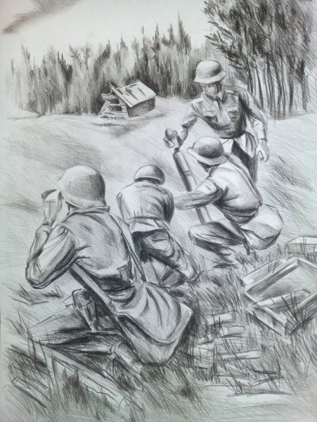 Зарисовки военной техники