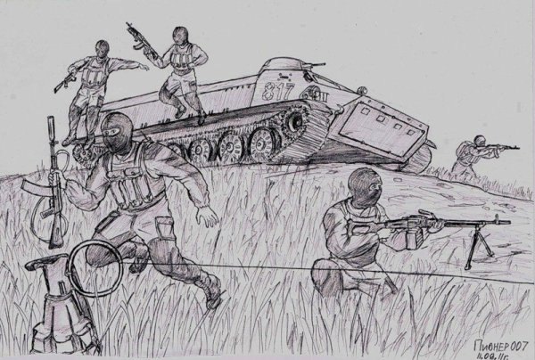 Иван Астапов боевой карандаш