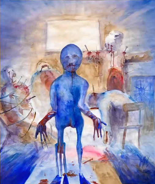 Живопись СУМАСШЕДШИХ людей