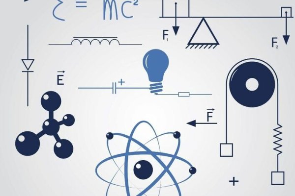 Векторная иллюстрация физика