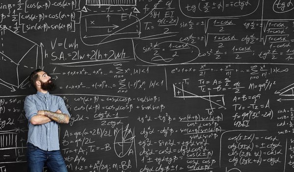 Формулы на доске