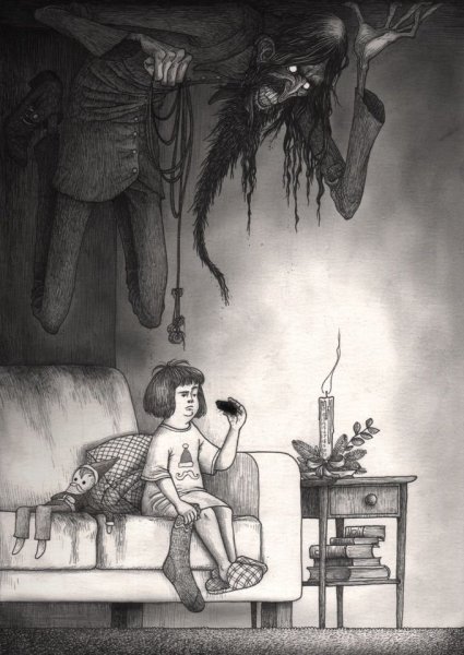 Бабайка под кроватью страхи