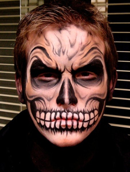 Макияж на Хэллоуин для мальчиков