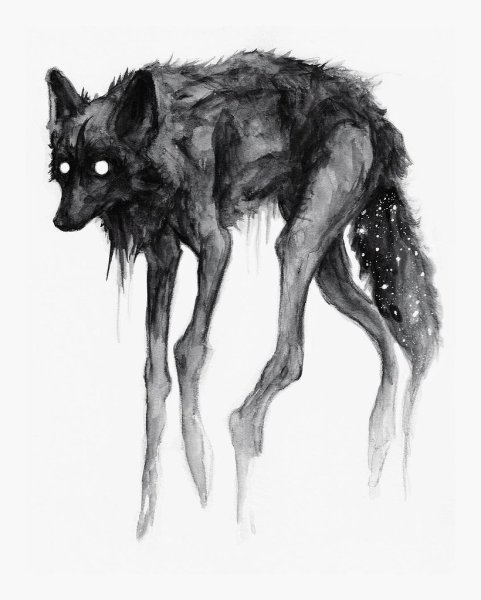 Страшный Лев рисунок