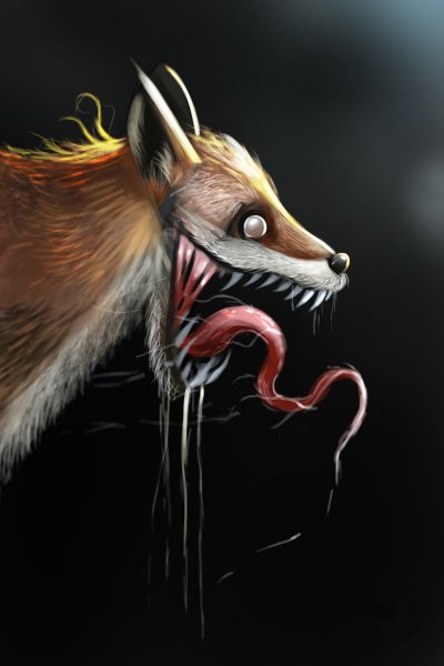 Уродливые рисунки животных