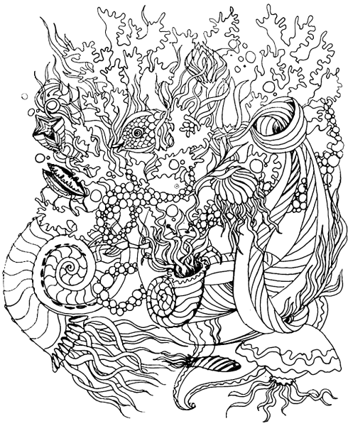 Раскраски для взрослых