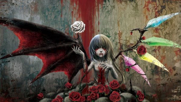 Демон рисунок карандашом