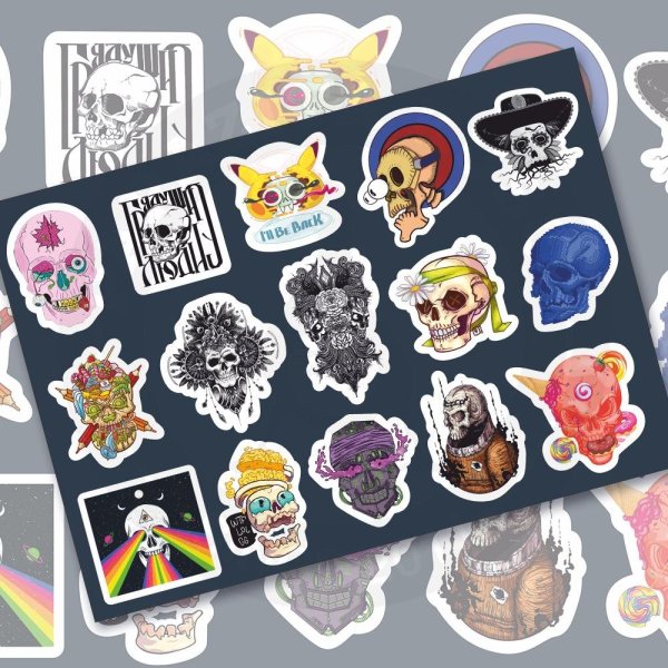 Наклейки современные