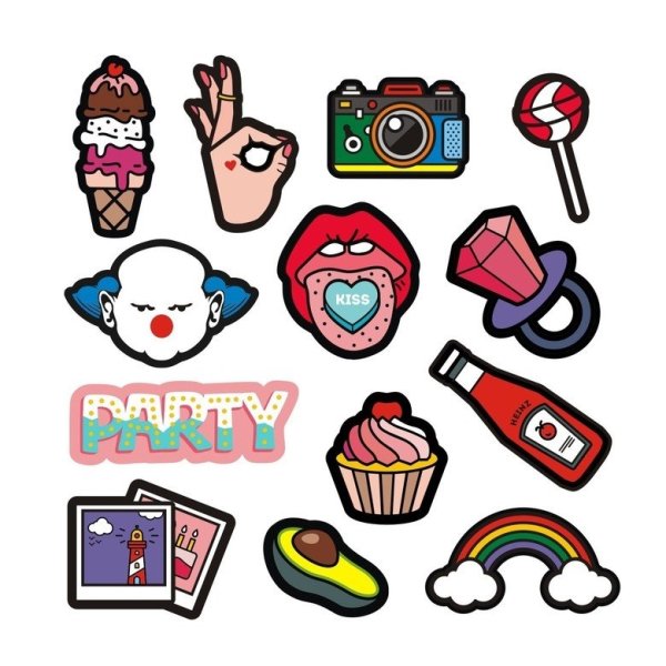 Маленькие наклейки